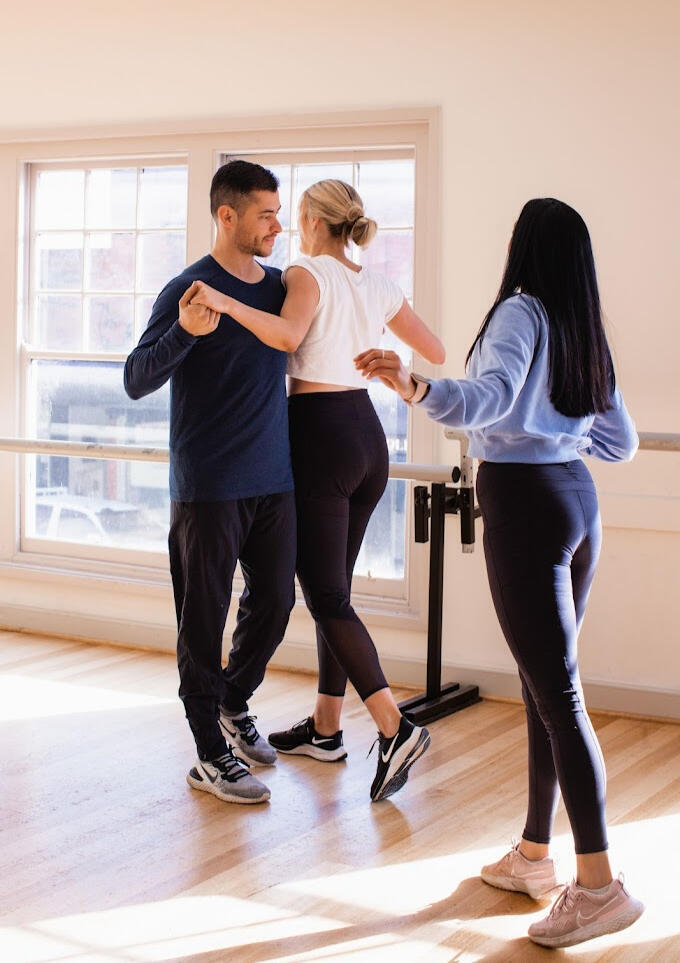 Wedding dance instructor