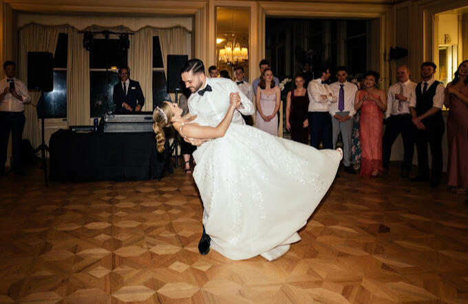 Wedding dance instructor